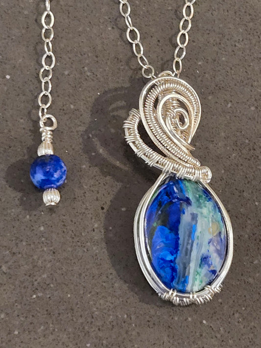 Azurite/Malachite Pendant