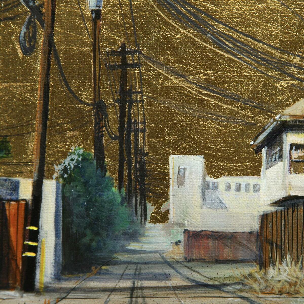 The Green Fence (Golden Skies No. 14)