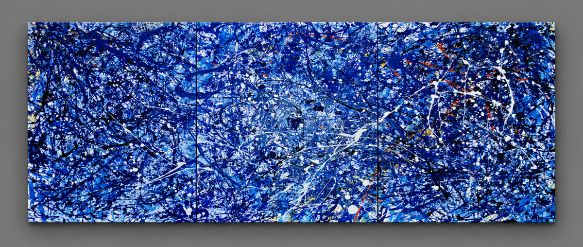 Ocean Beach, Blue No. 25 a,b,c (Triptych)