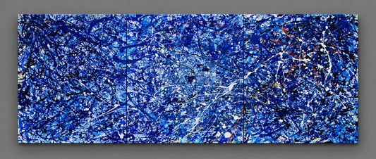 Ocean Beach, Blue No. 25 a,b,c (Triptych)