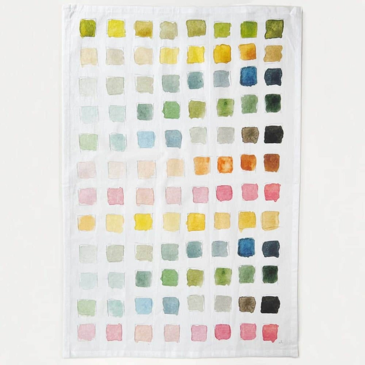 Paint Swatch Tea Towel