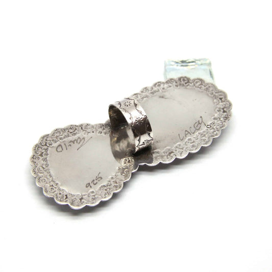 Turquoise and 925 Sterling Silver Ring