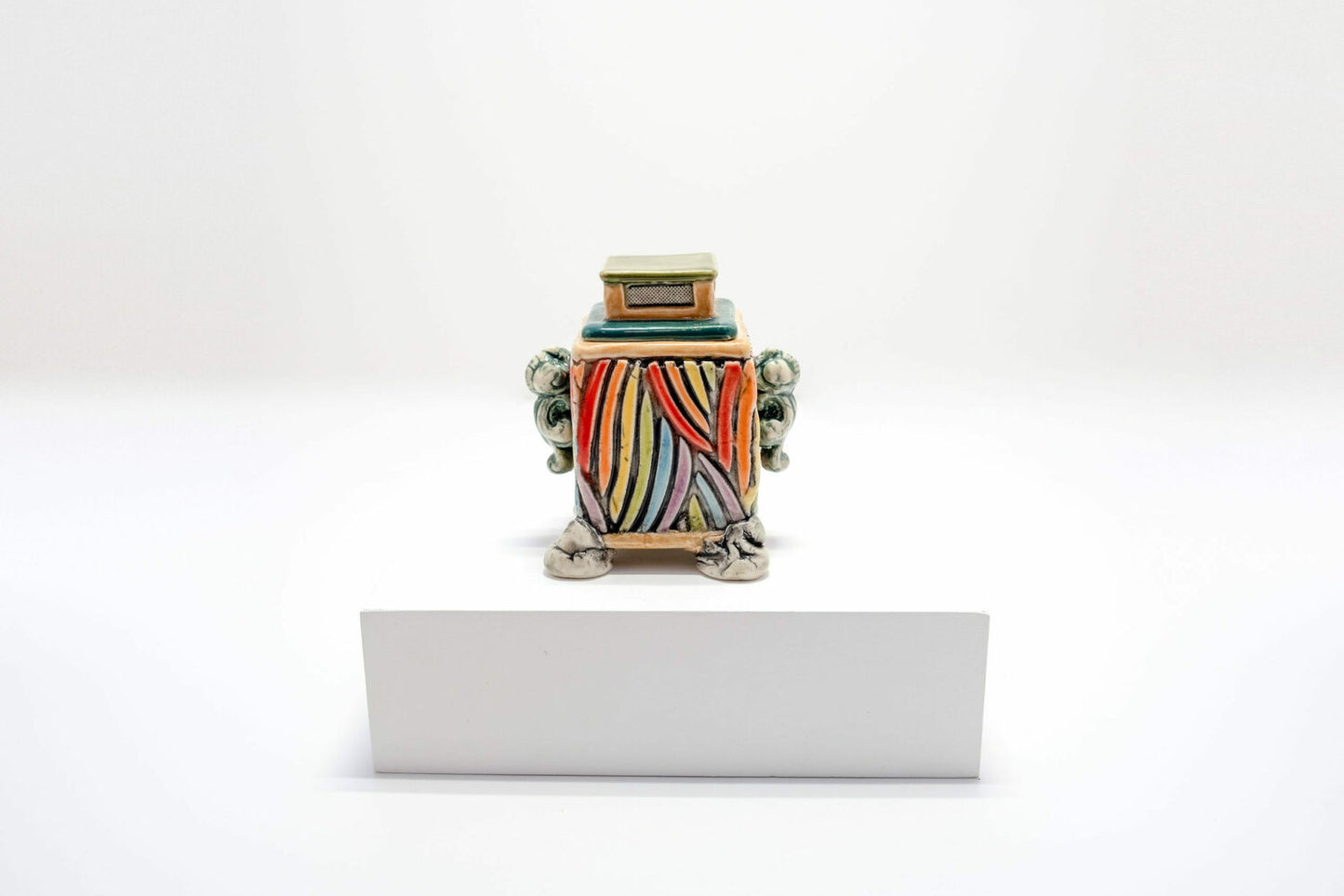 Audrey Hepburn Lidded Jar