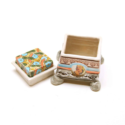 Square Marilyn Lidded Container