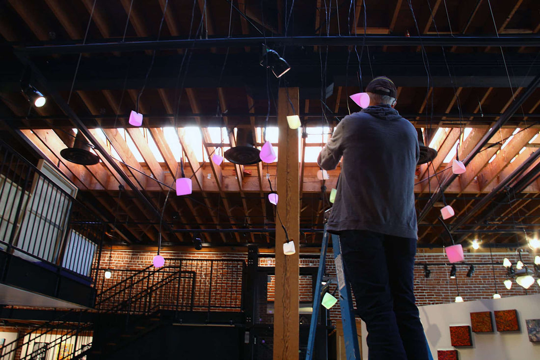 Richard Becker Perspectagon Installation - Becker