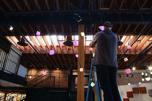 Richard Becker Perspectagon Installation - Becker