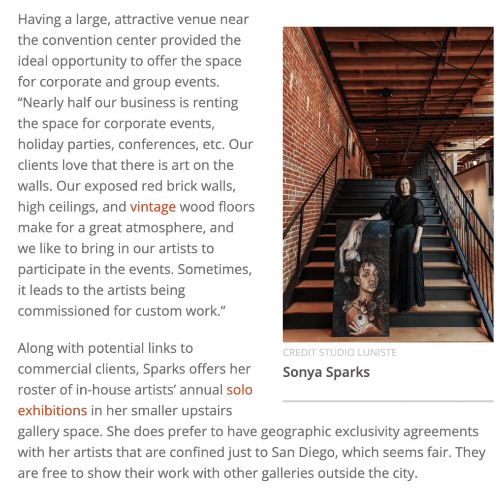 Discovering San Diego Creatives at Sparks Gallery