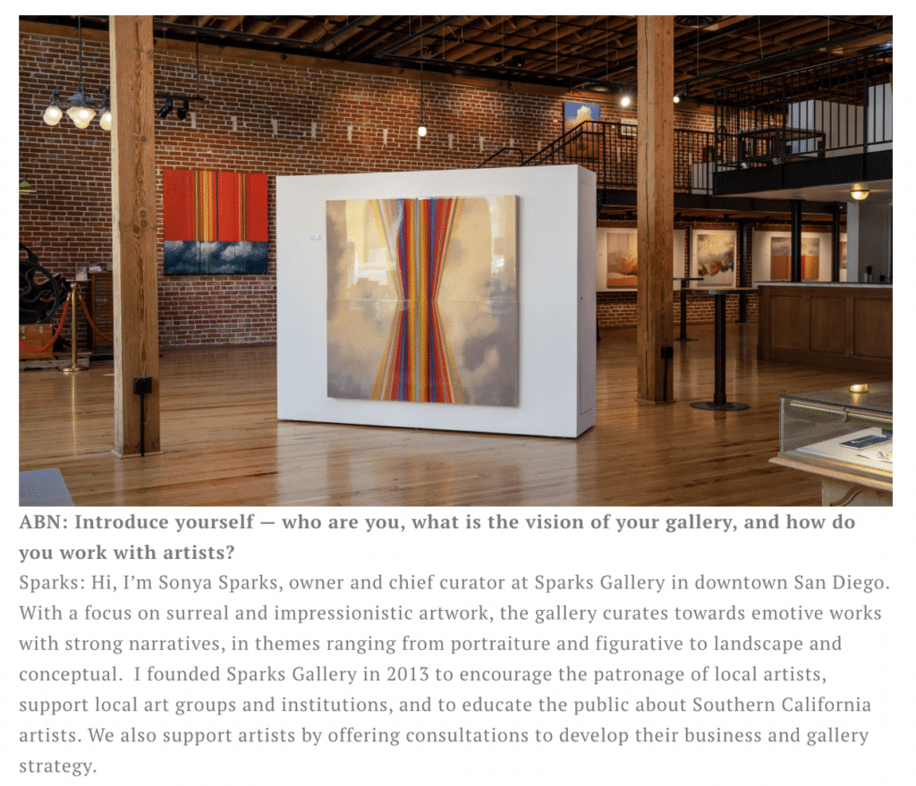 Meet the Gallery: Sparks Gallery