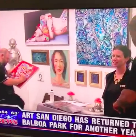 Good Morning San Diego: Sparks Gallery / ART SD 16