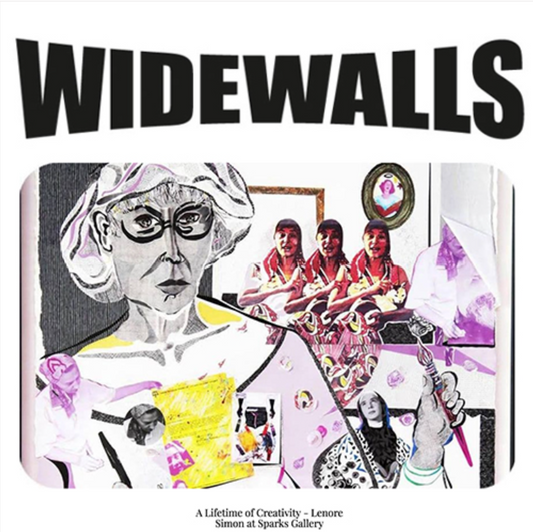Lenore Simon art exhibition at Sparks Gallery on Widewalls