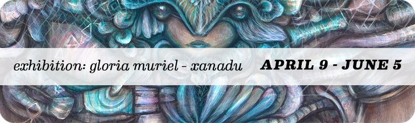 San Diego Artist Gloria Muriel Solo Show Xanadu