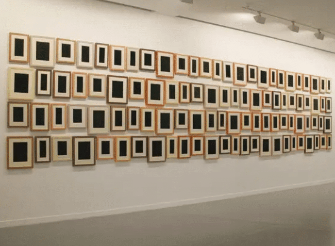 Collection of One Hundred Plaster Surrogates by Allan McCollum