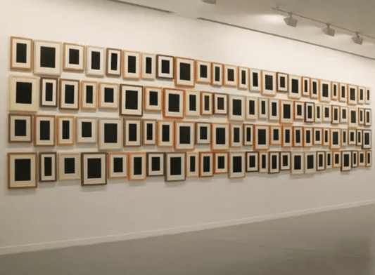 Collection of One Hundred Plaster Surrogates by Allan McCollum