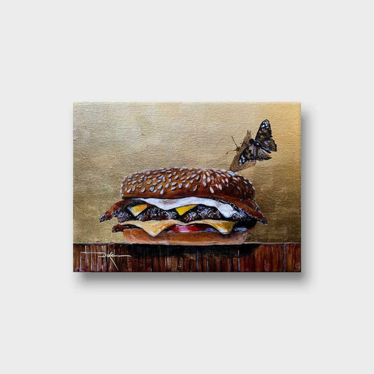 Smash-Burger with Butterfly