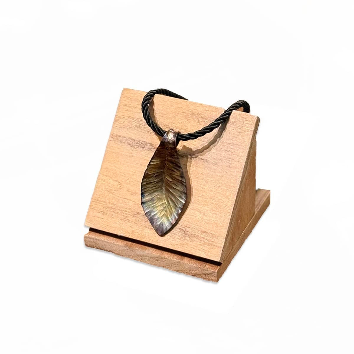 Copper Leaf Pendant