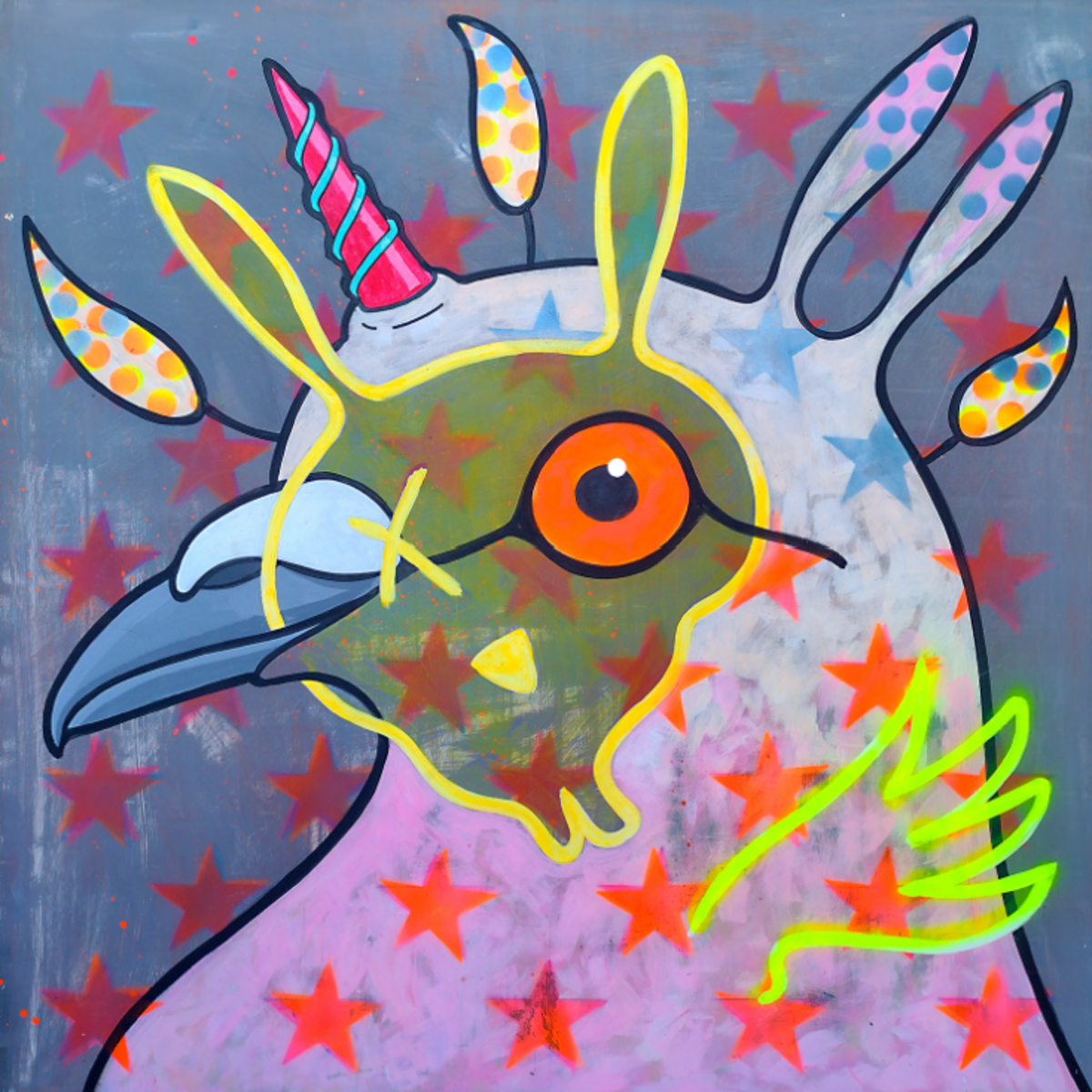 The Lesser Known Unicorn Pigeon