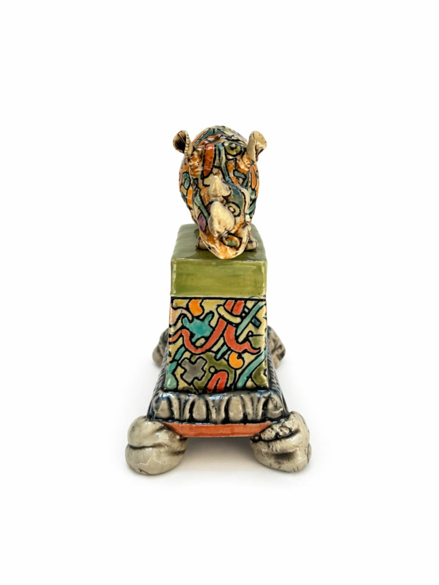 Rhino with Plinth