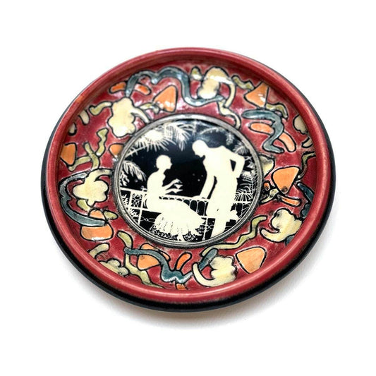 Drinks on the Balcony Hanging Plate