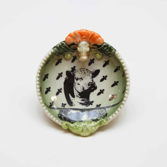 Cow Hanging Plate