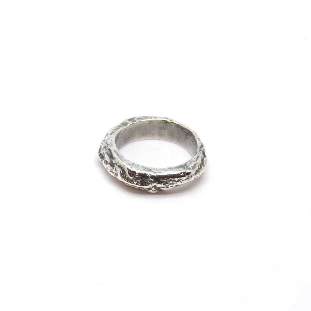 Silver Casted Ring 2
