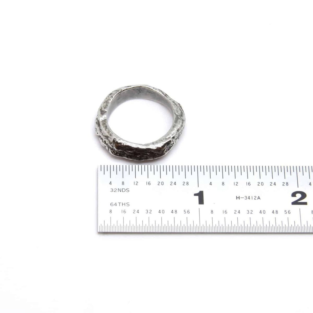 Silver Casted Ring 2