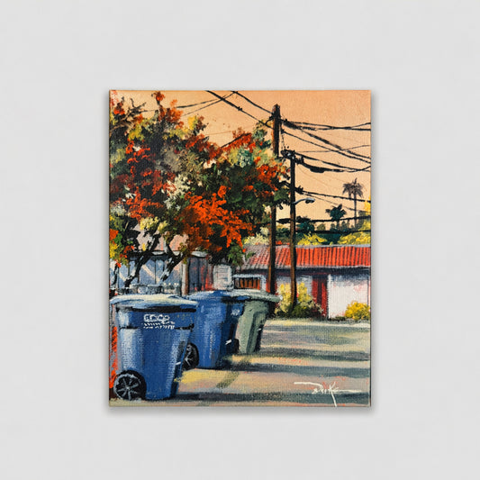 Morning Trash  Refuse Time