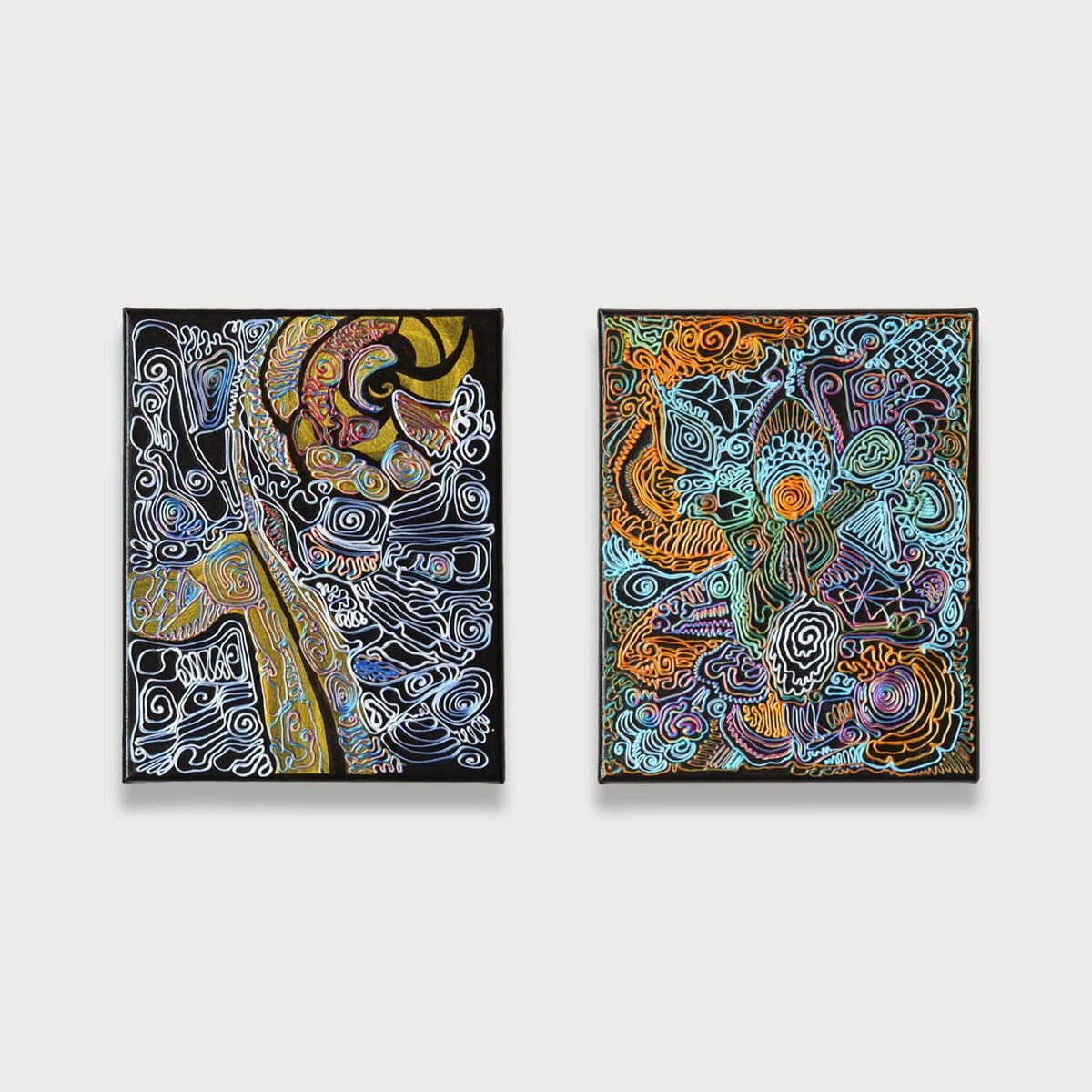 8 x 10 Diptych
