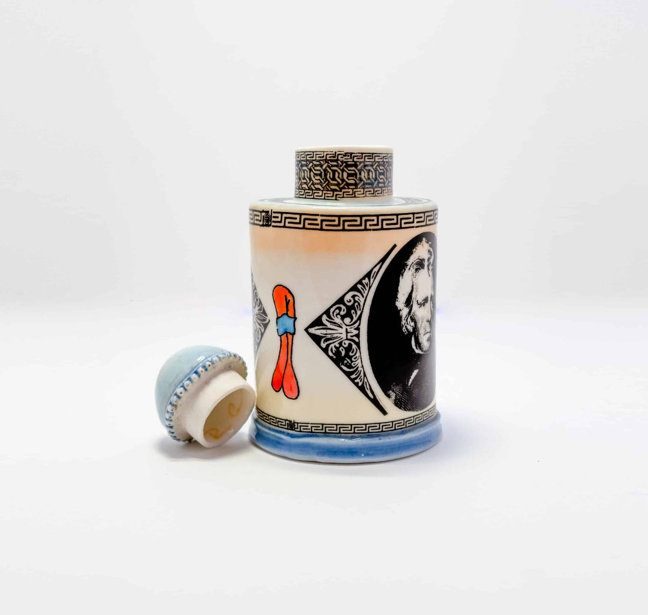 Andrew Jackson Lidded Container