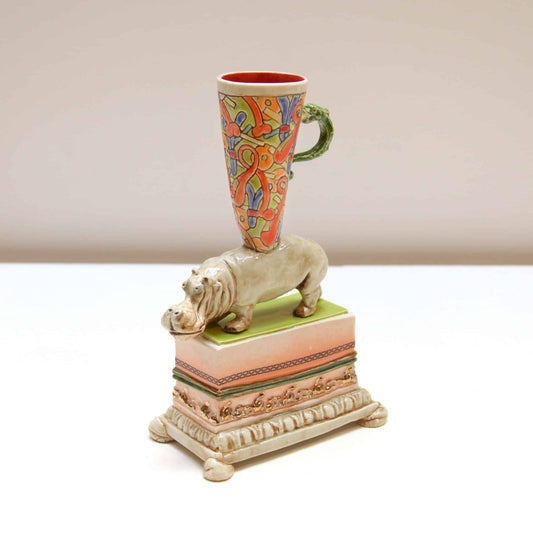 Hippo Cup with Plinth