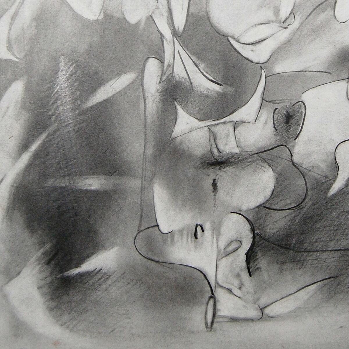 Graphite Study for The Ritual