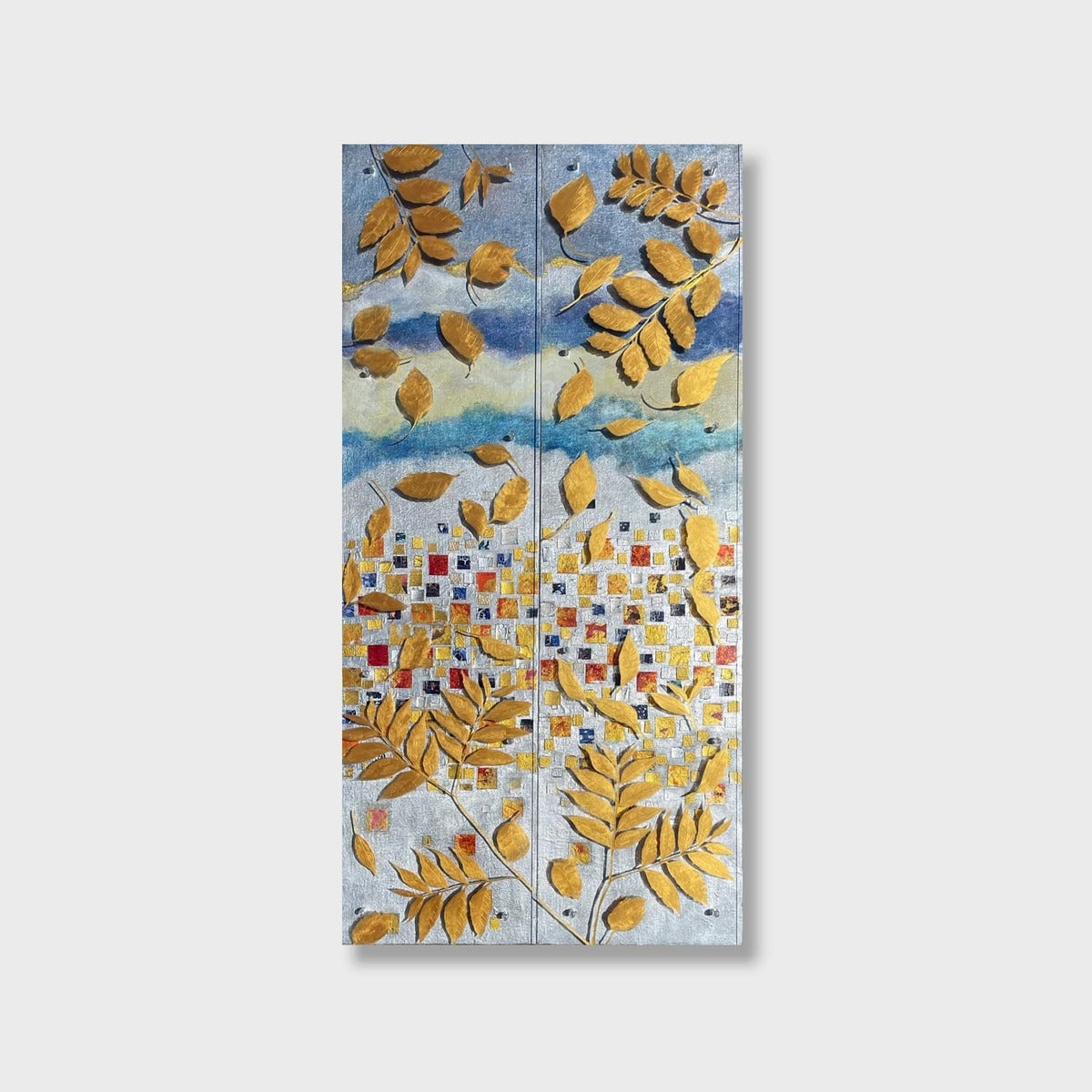 Gold in Them Hills (Diptych)