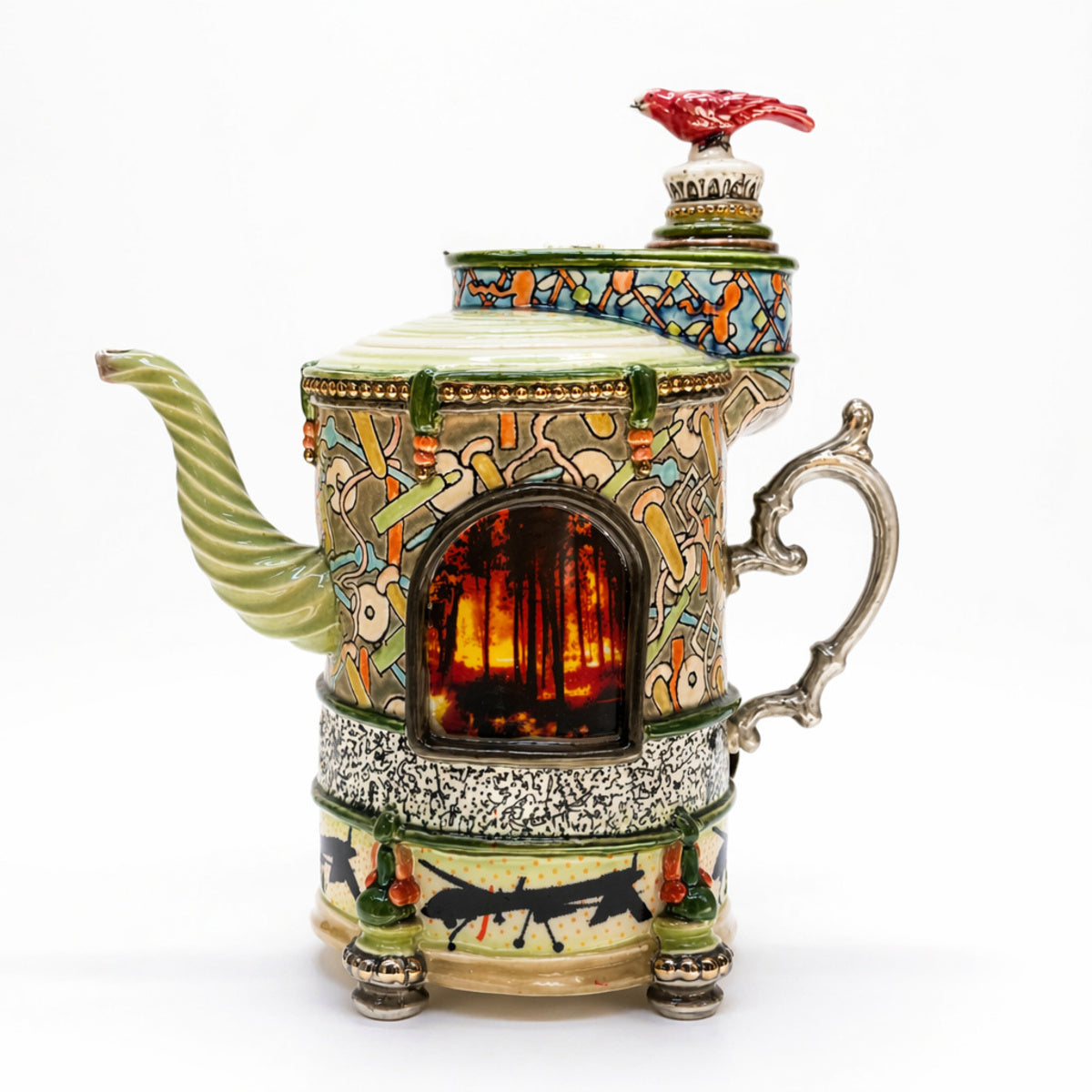 Teapot “Fire & Water”
