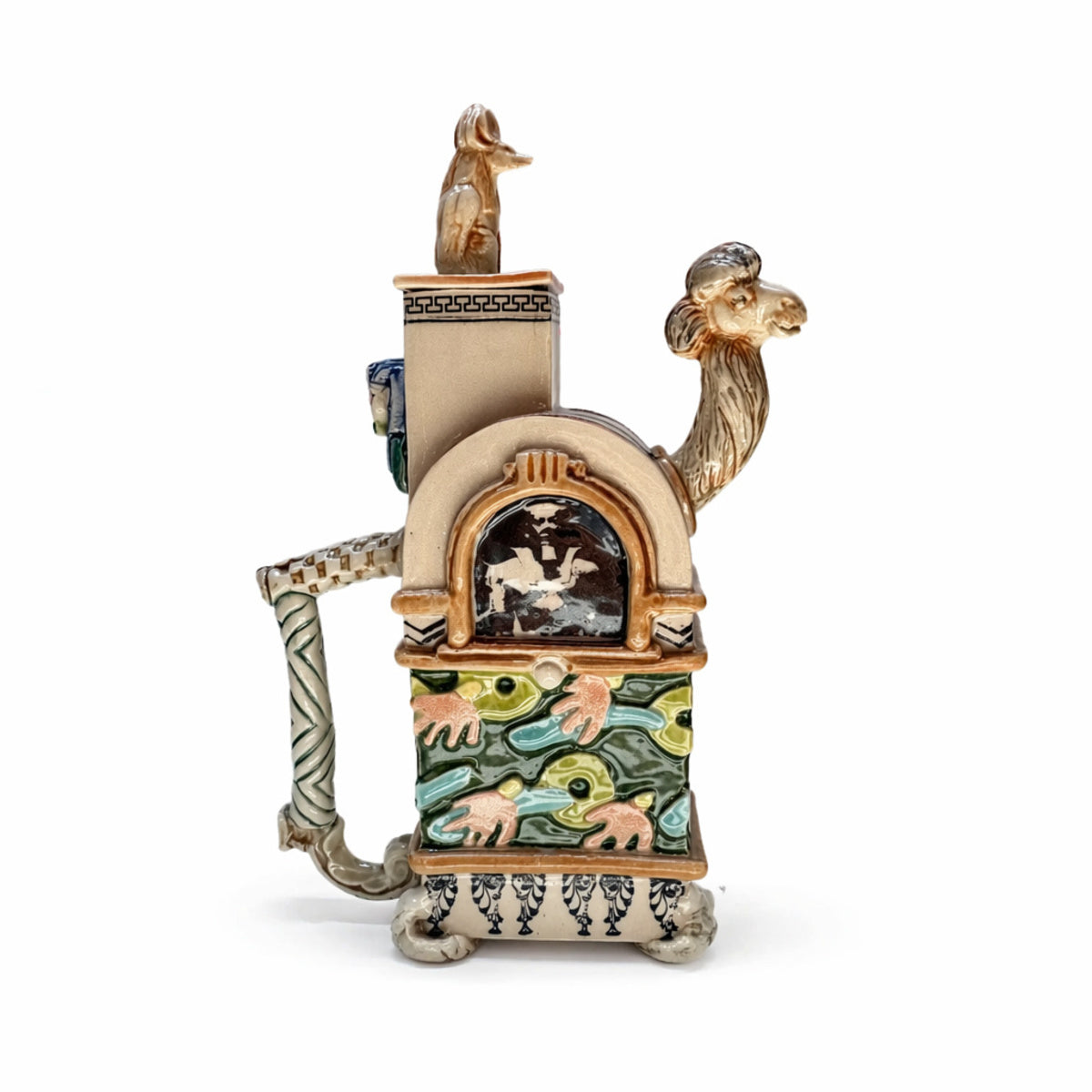 Camel Head with Egyptian Imagery Teapot