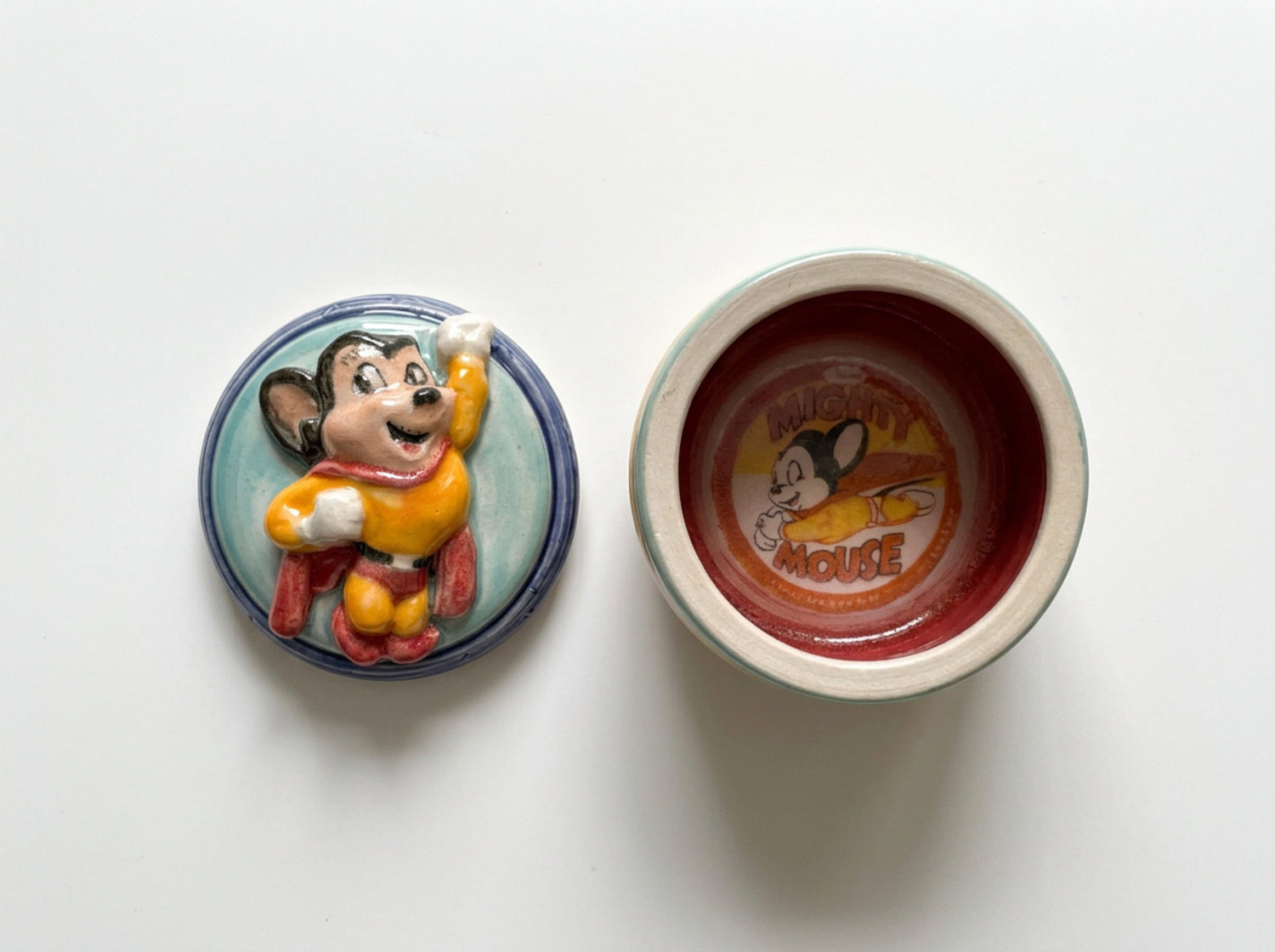 Mighty Mouse Lidded Container