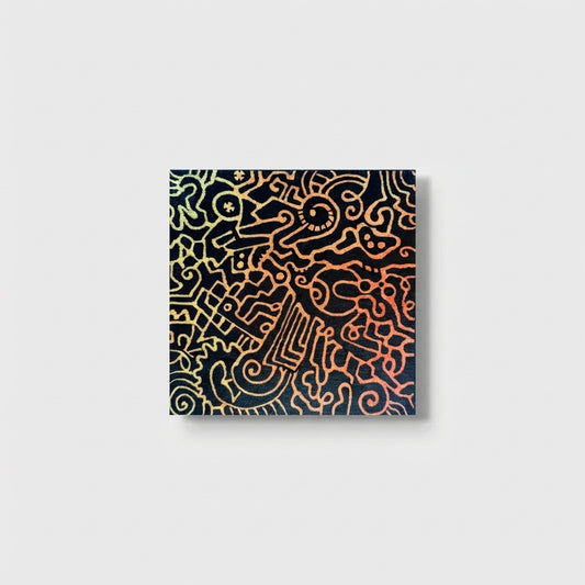 Black and Orange Mini