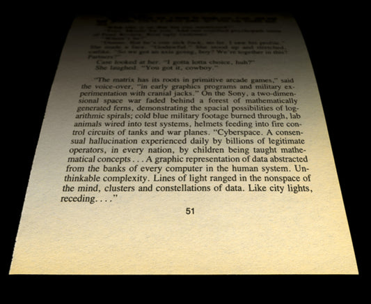 Cyberspace, Neuromancer, William Gibson, 1984