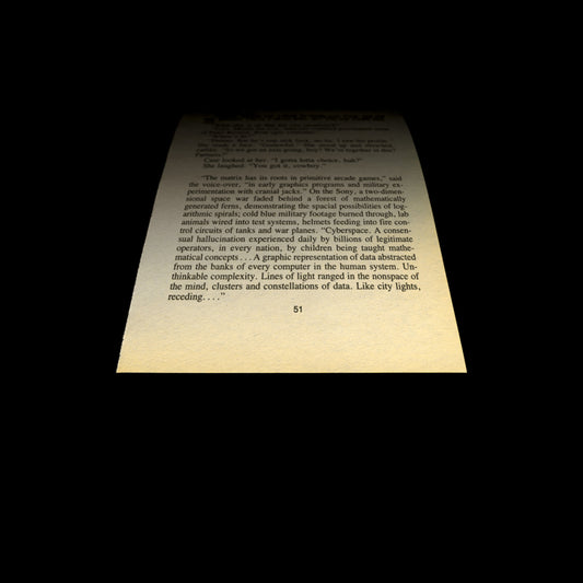Cyberspace, Neuromancer, William Gibson, 1984