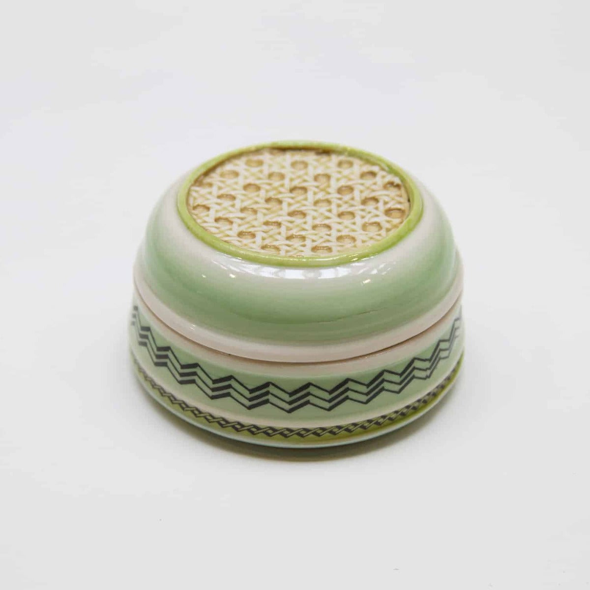 Zigzag Lidded Container