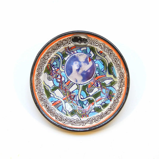 Nude and Animal Head Hanging Plate