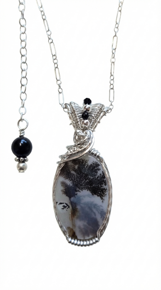 Shajar Agate Pendant