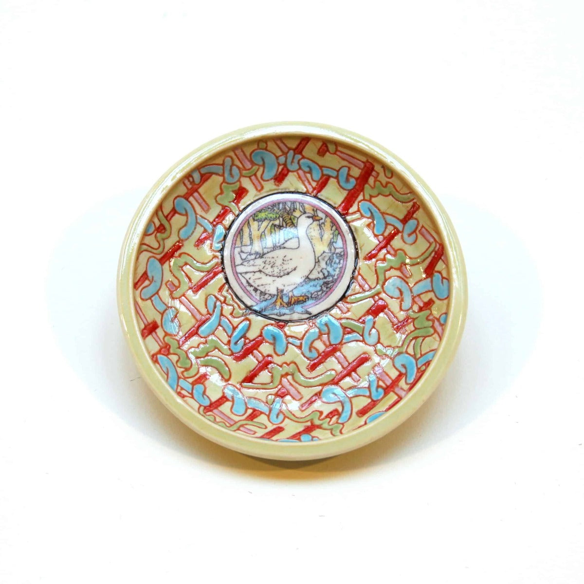 Light Green Goose Hanging Plate