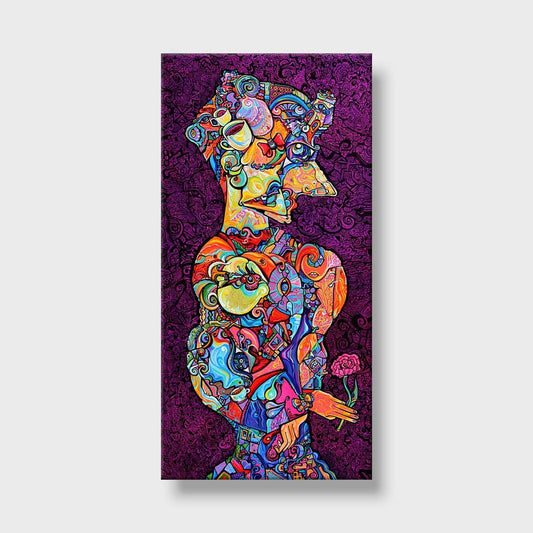 Girl with Flower