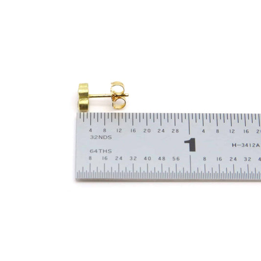 18k Gold Diamond Cluster Earrings