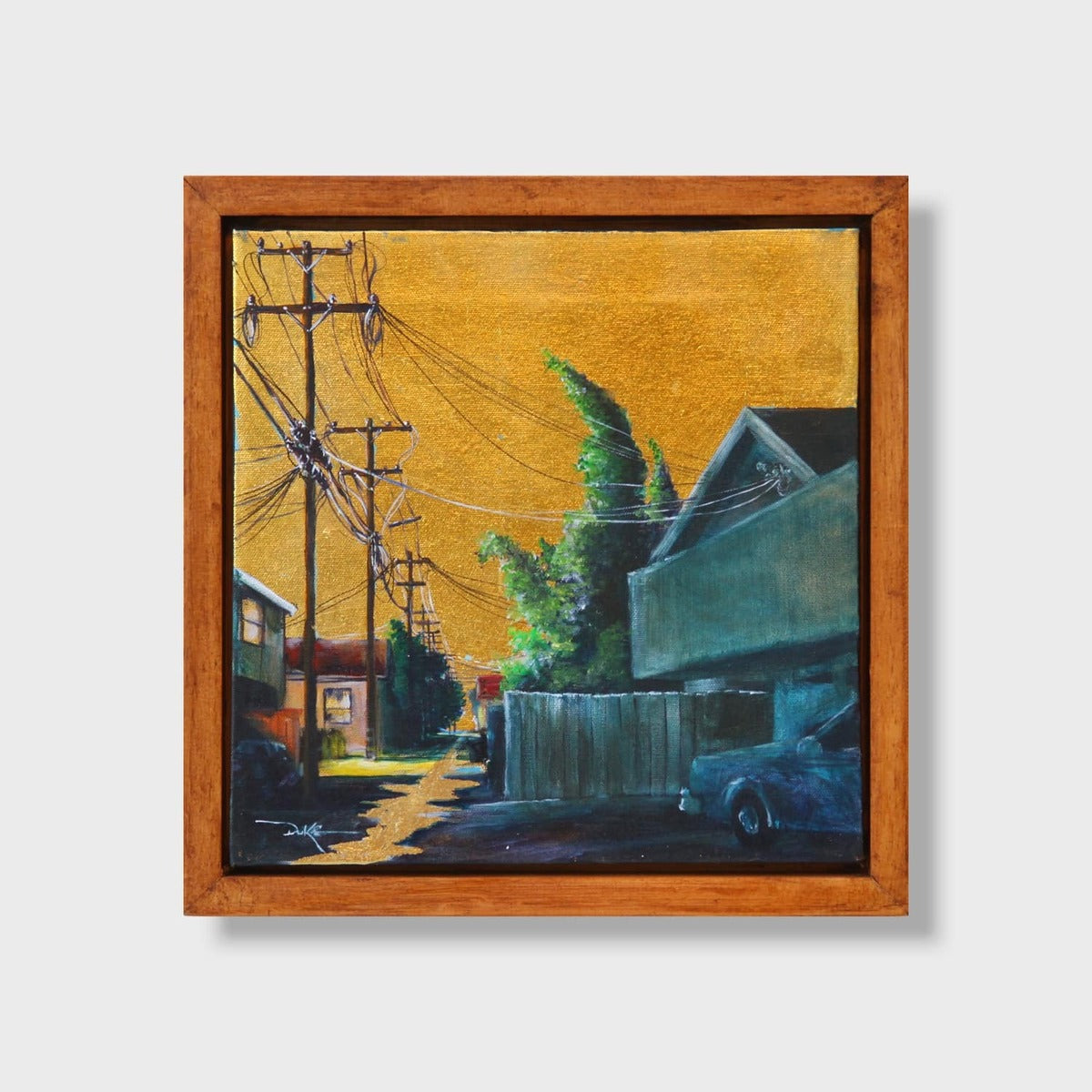 Nocturnal Alley's Glow