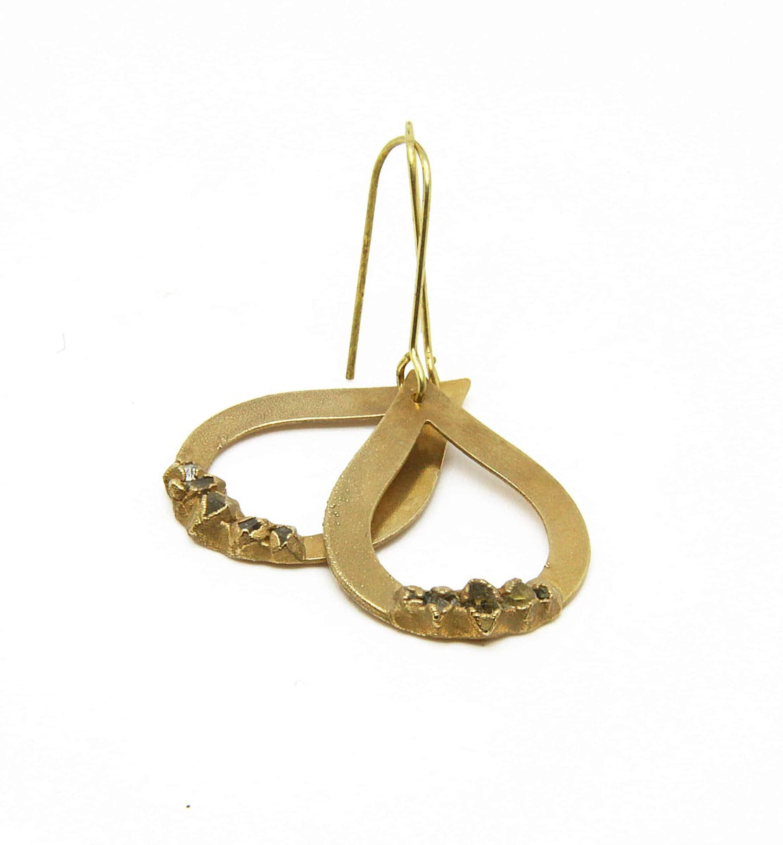 Multiple Herkimer Diamond Earrings