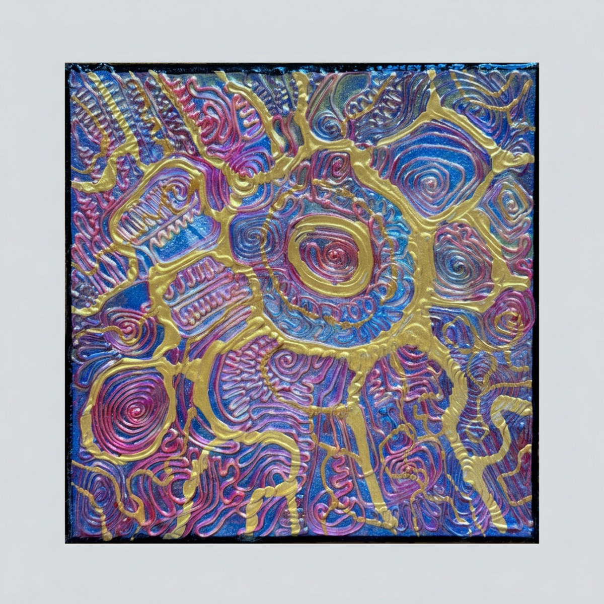 Pink and Yellow 3D Mini