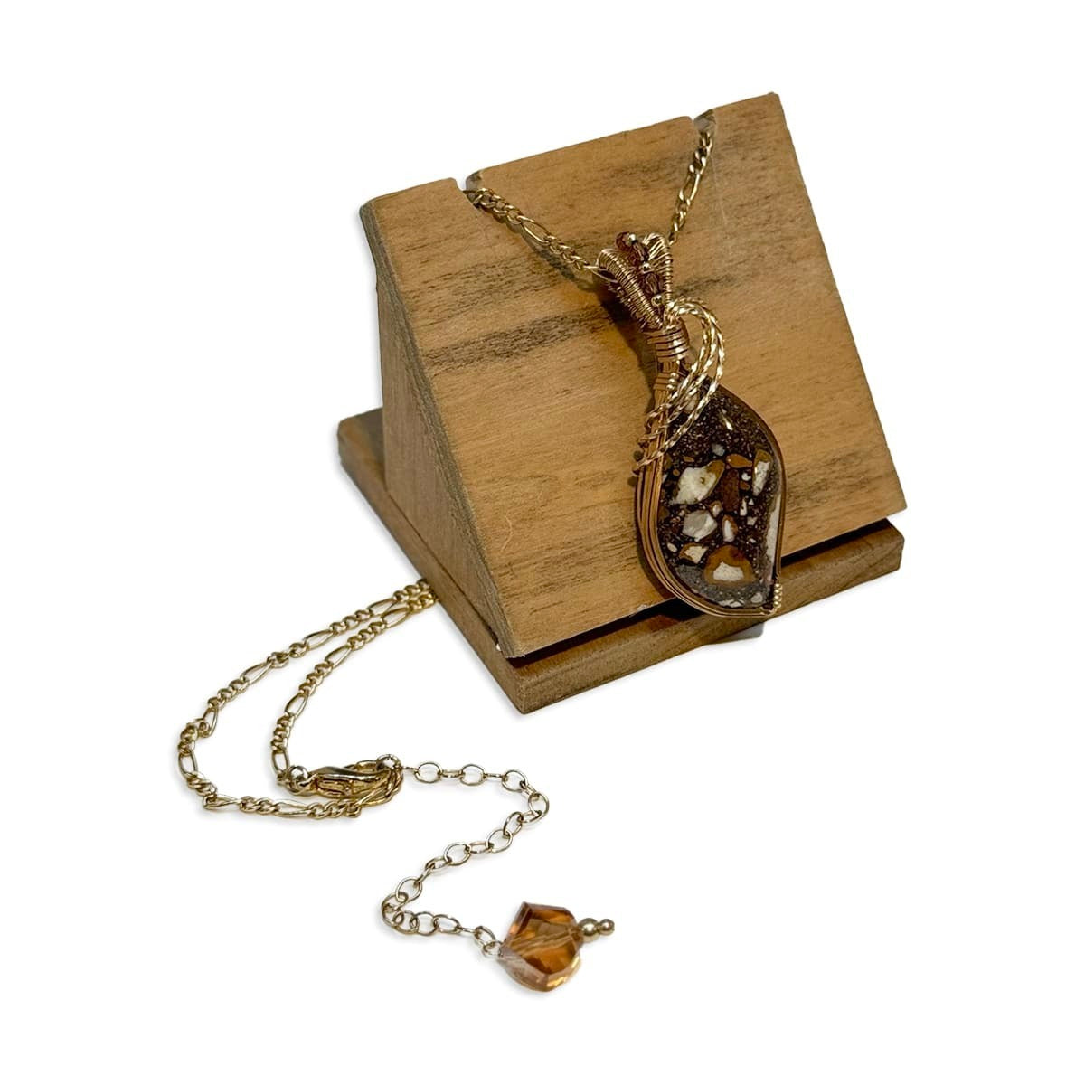 Brecciated Chert Pendant