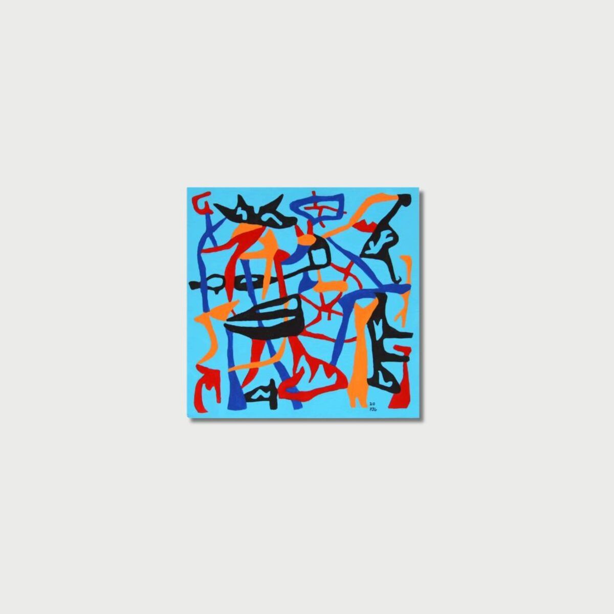 Modernist Construct (Retro Abstract)