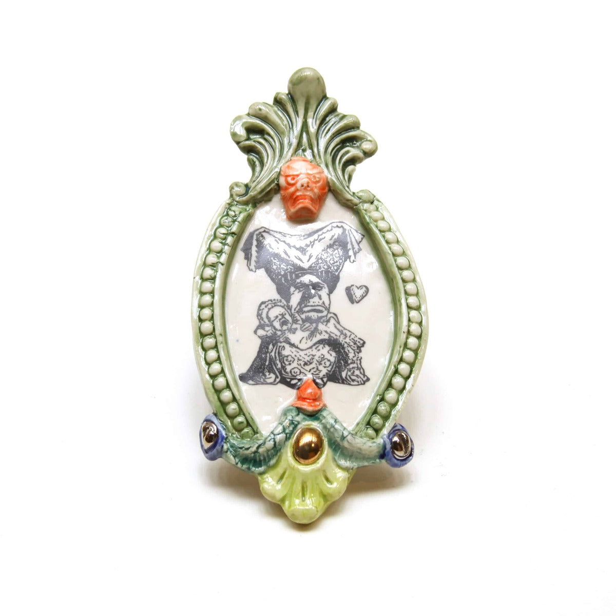 Queen of Hearts Hanging Plaque