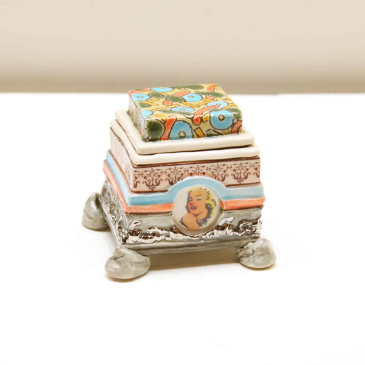 Square Marilyn Lidded Container